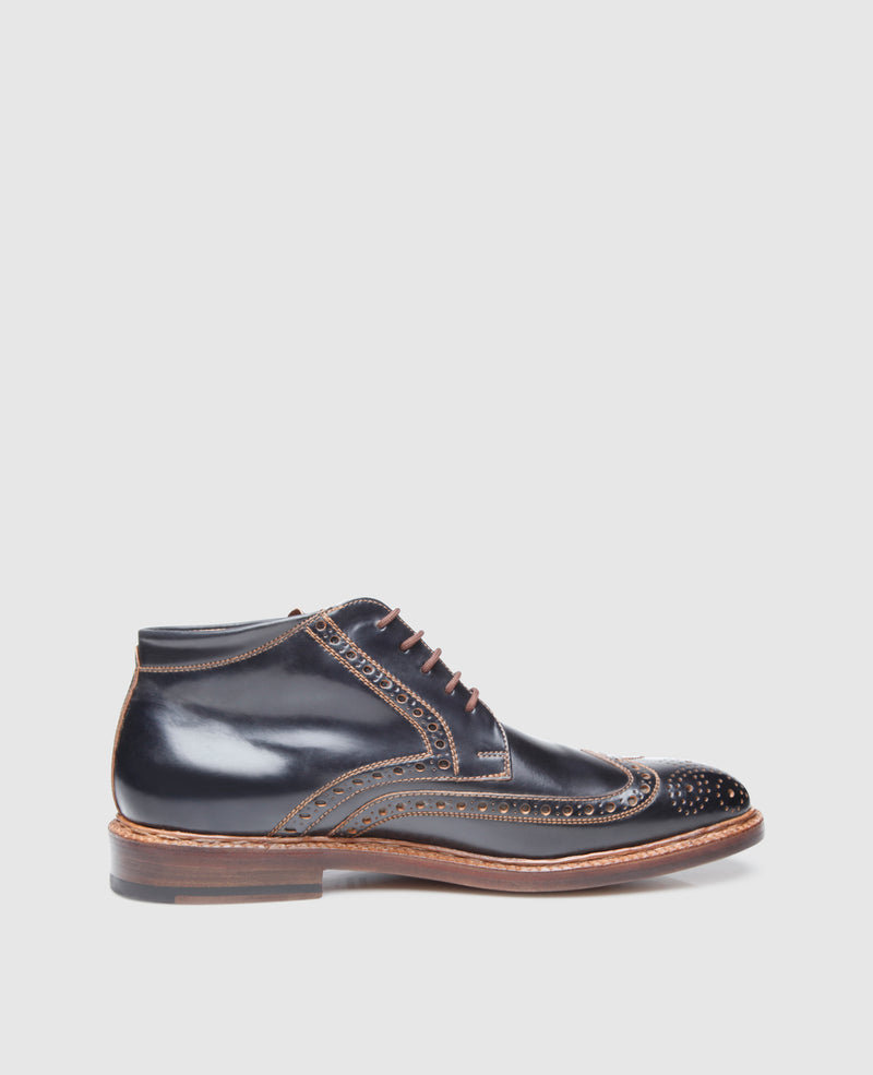 Shoepassion Luxuriöser Herren Boot aus Shell Cordovan Heinrich Dinkelacker Shoepassion Bestseller