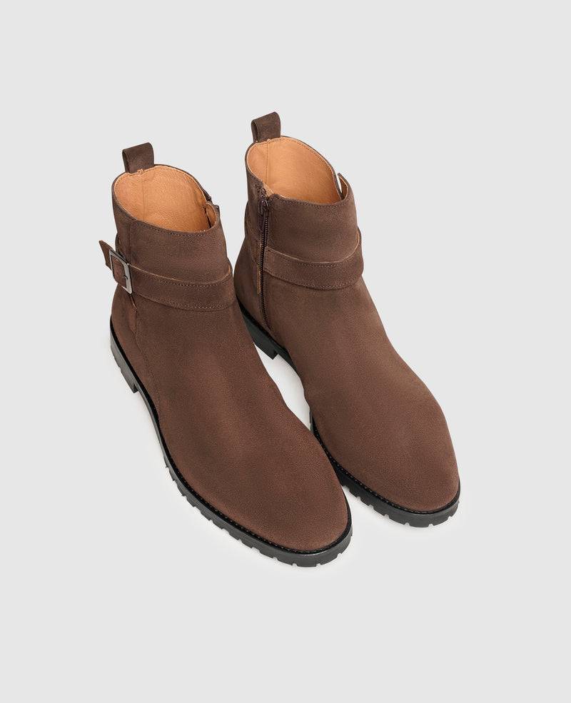 Shoepassion Jodhpur Boots aus feinem Velours für Herren Henry Stevens Shoepassion Räumungsverkauf