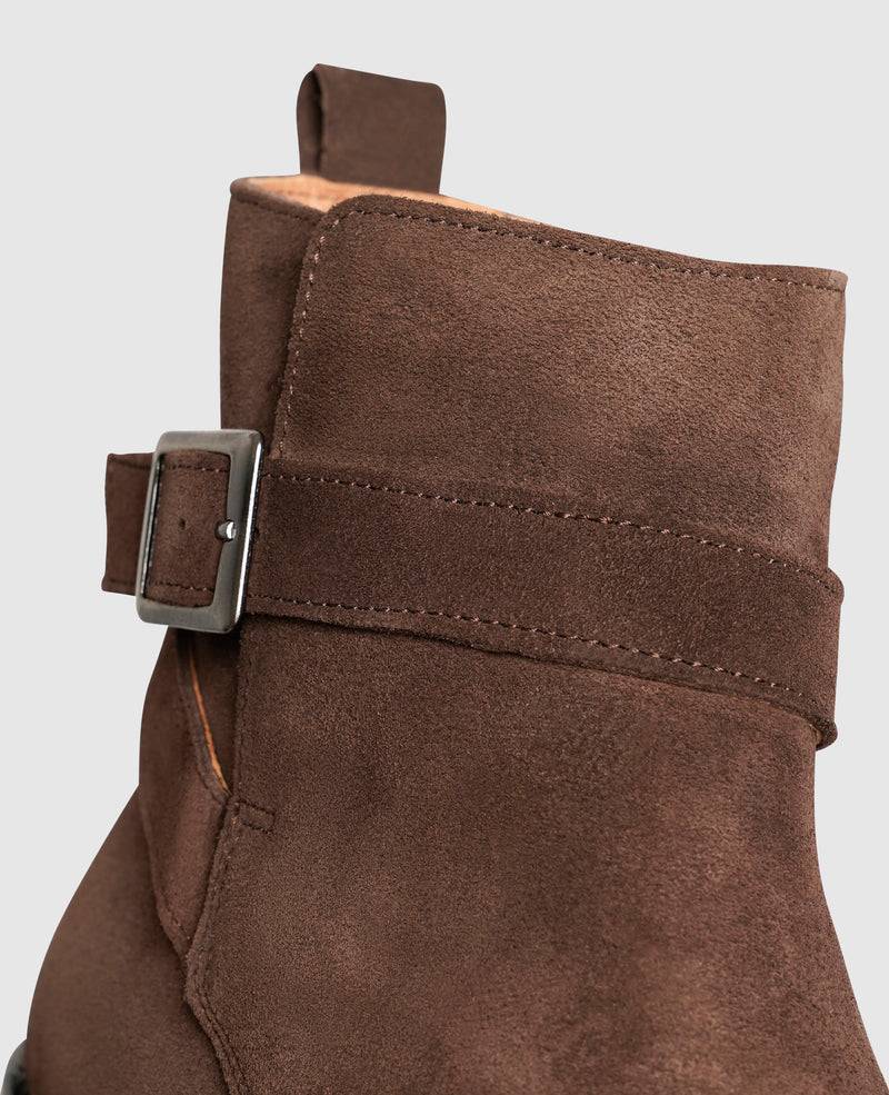 Shoepassion Jodhpur Boots aus feinem Velours für Herren Henry Stevens Shoepassion Räumungsverkauf