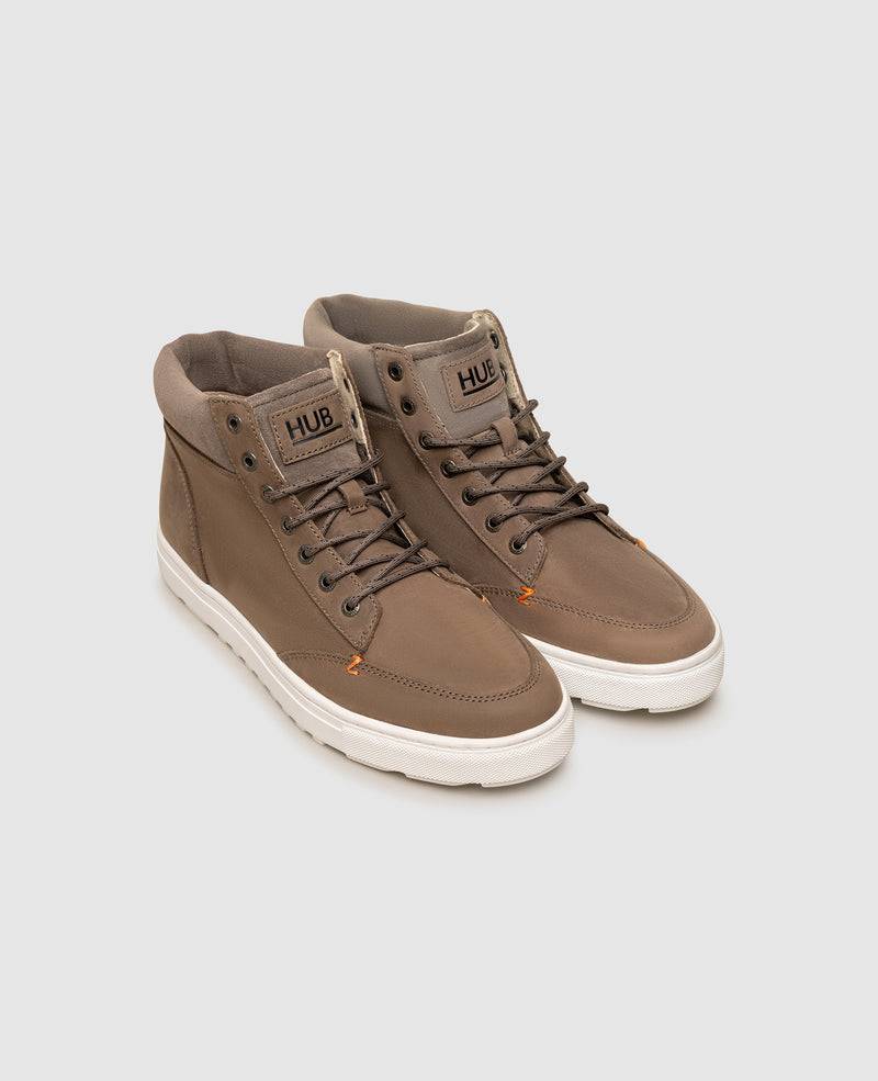 Shoepassion Herren High-Top Sneaker aus Rauleder HUB bei Shoepassion Jubiläumsangebot