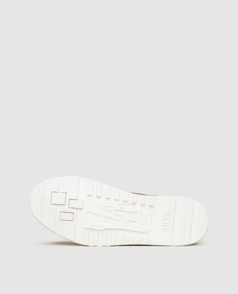 Shoepassion Herren High-Top Sneaker aus Rauleder HUB bei Shoepassion Jubiläumsangebot