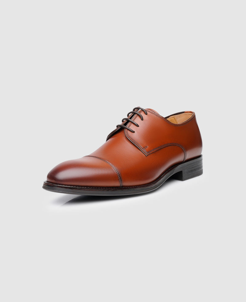 Shoepassion Handgefertigter Captoe Derby Herrenschuh Comfort Line Shoepassion Blitzangebot
