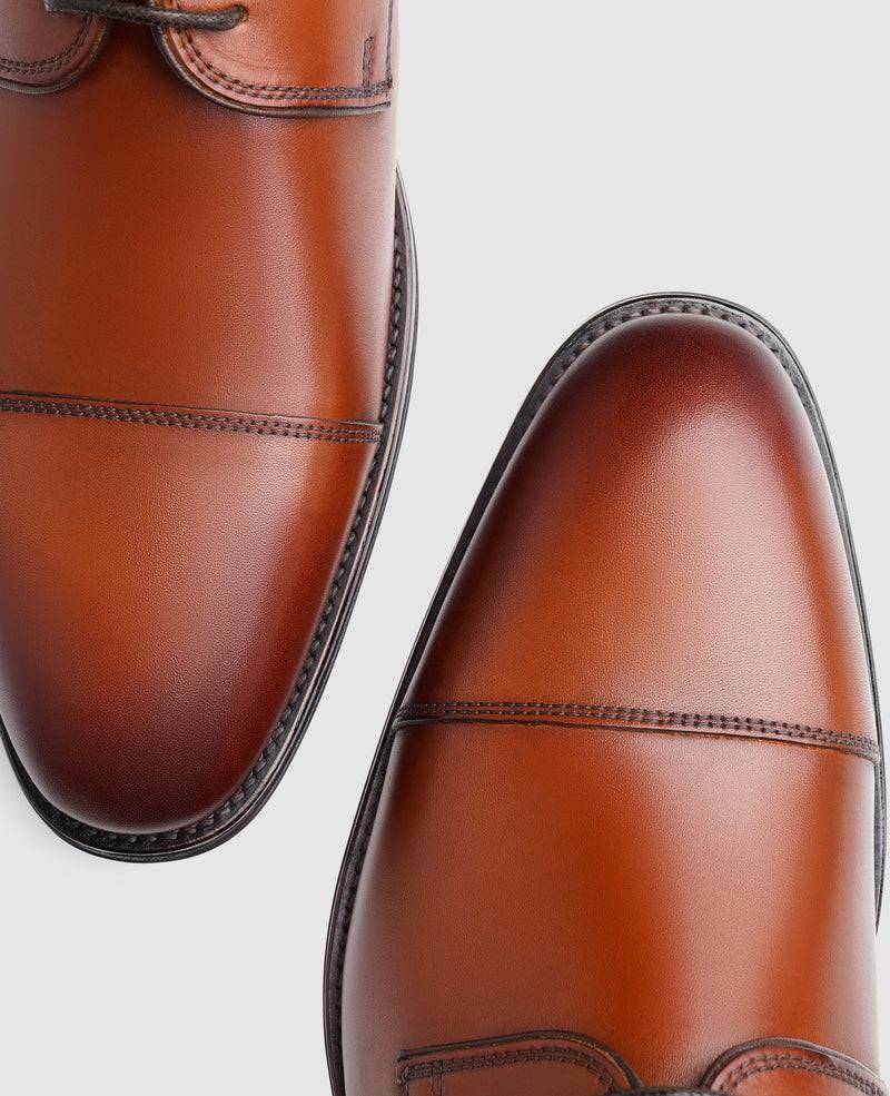 Shoepassion Handgefertigter Captoe Derby Herrenschuh Comfort Line Shoepassion Blitzangebot