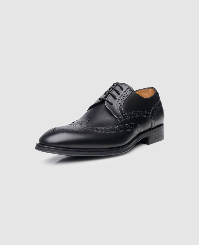 Shoepassion Handgefertigter Full-Brogue Derby Herrenschuh Comfort Line Shoepassion Saisonale Angebote