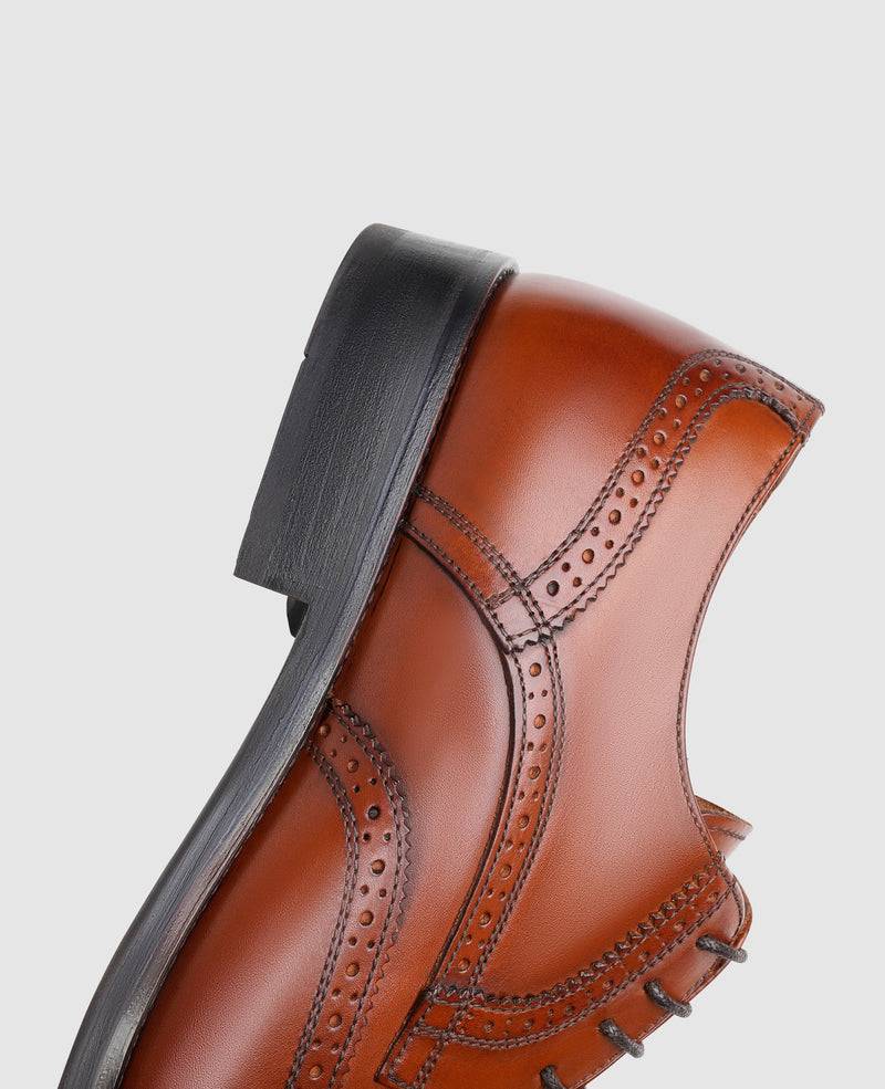 Shoepassion Handgefertigter Full-Brogue Derby Herrenschuh Comfort Line Shoepassion Kauf eins, bekomm eins gratis