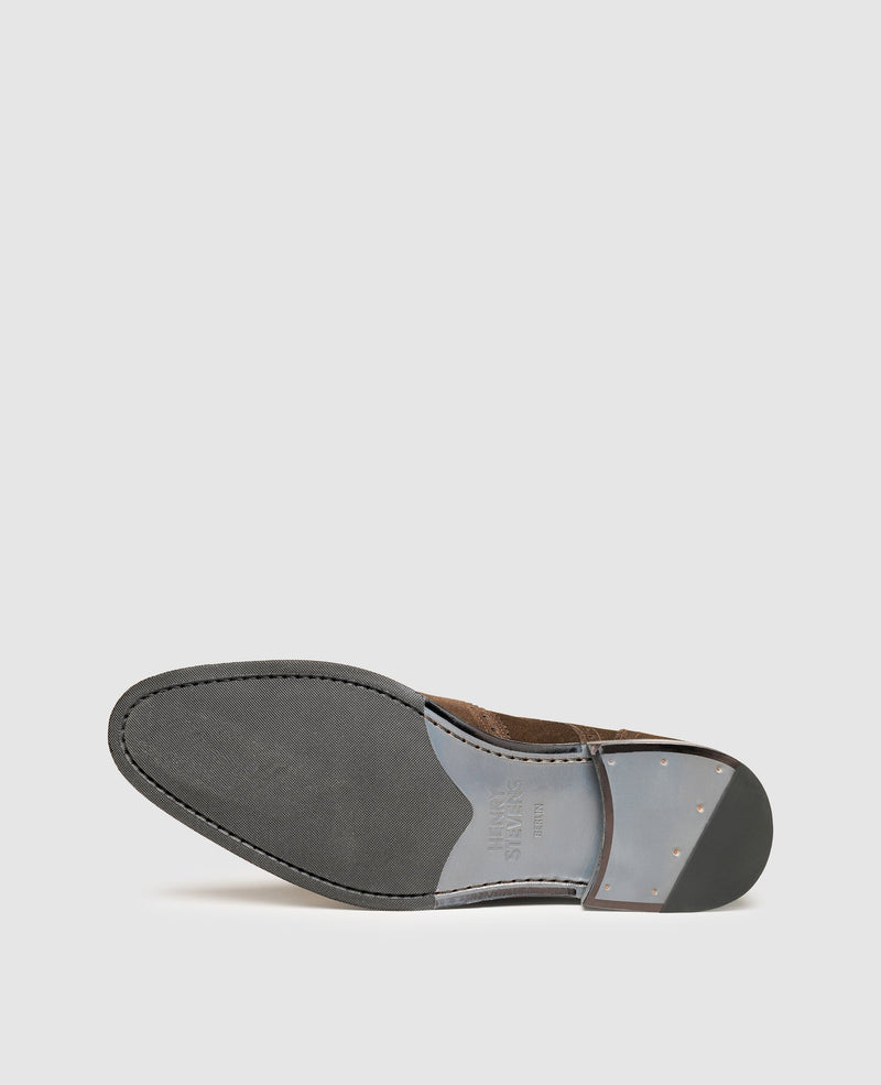 Shoepassion Flexible Herren-Boots aus Velours mit Verzierung Henry Stevens Shoepassion Kostenlose Rückgabe
