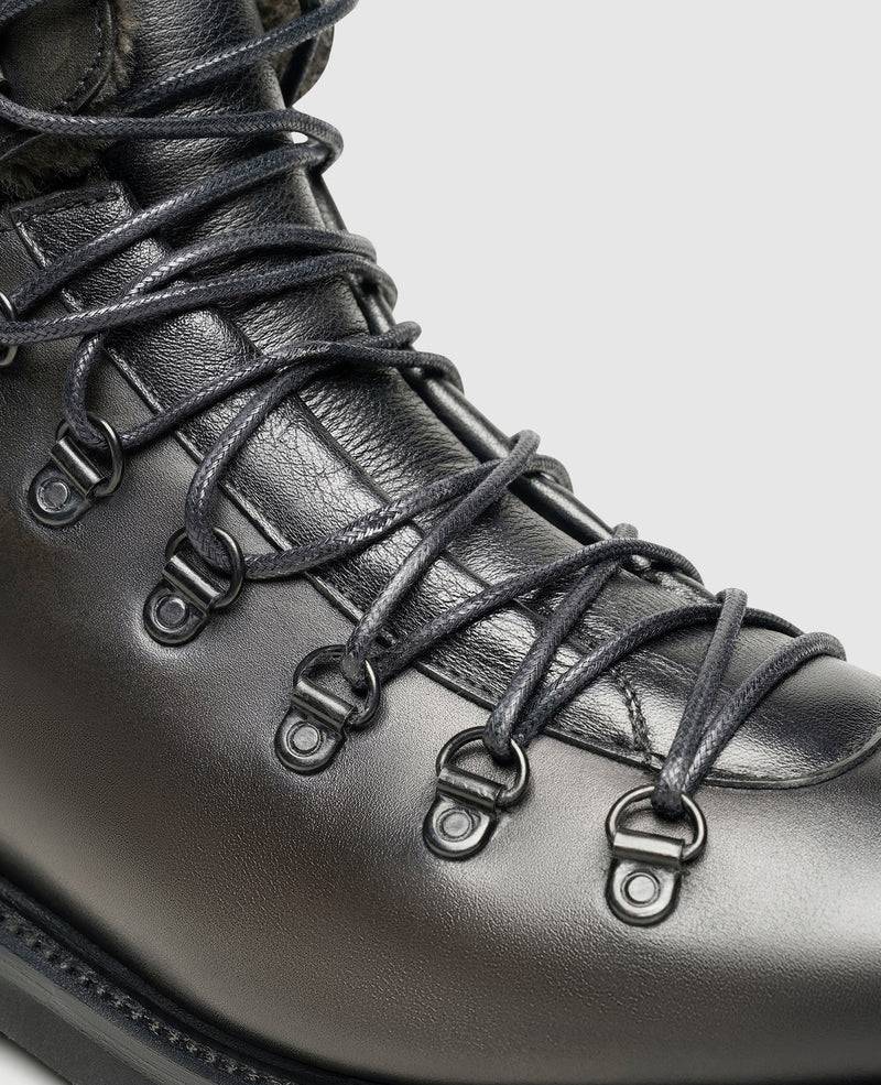Shoepassion Handgefertigter Herrenstiefel im Bergsteiger-Look Henry Stevens Shoepassion Letzte 3 Tage