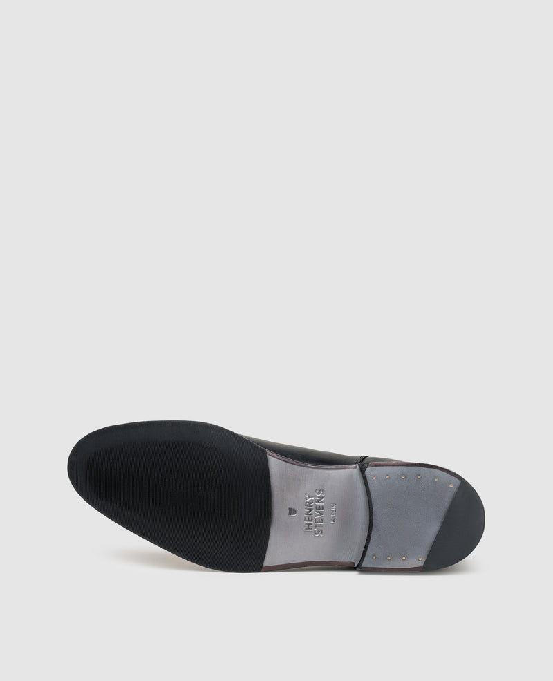 Shoepassion Rahmengenähte Herren Chelsea Boots aus Glattleder Henry Stevens Shoepassion Letzter Tag