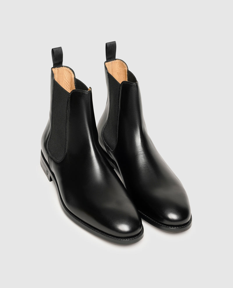 Shoepassion Rahmengenähte Chelsea Boots für Herren aus edlem Glattleder Shoepassion Discount Store für neue Produkte