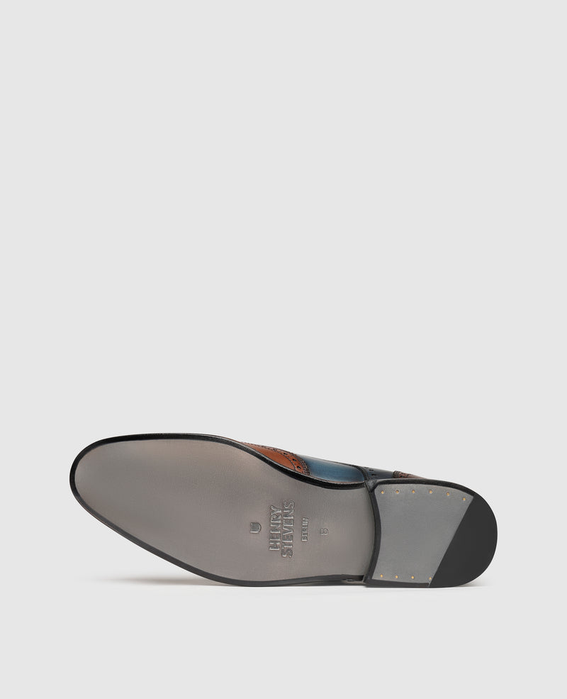 Shoepassion Zweifarbiger Full-Brogue Derby Herrenschuh Henry Stevens Shoepassion 50% Rabatt mit kostenlosem Versand