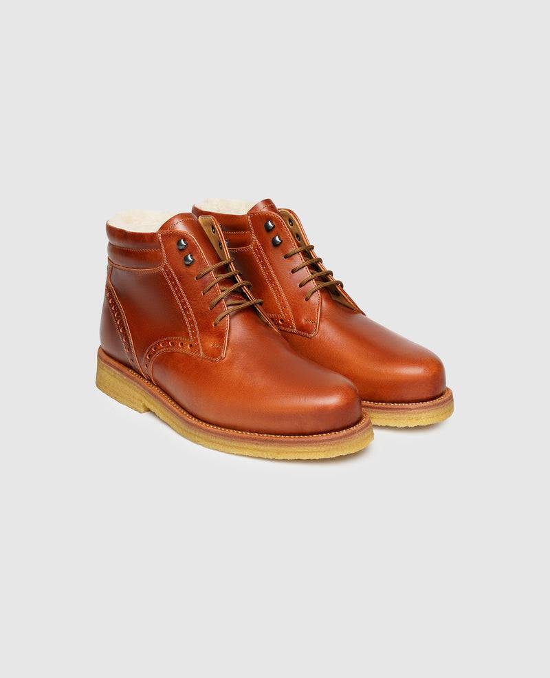 Shoepassion Edle Herren-Boots mit Lammfell-Futter von Heinrich Dinkelacker Shoepassion Clearance-Verkauf
