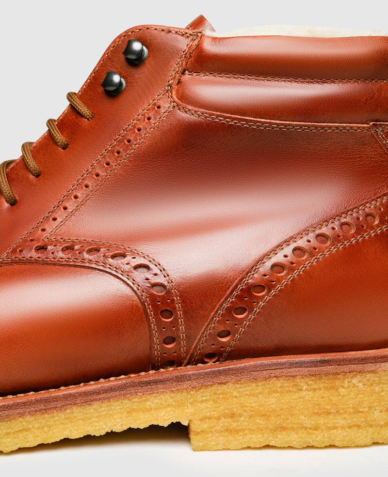 Shoepassion Edle Herren-Boots mit Lammfell-Futter von Heinrich Dinkelacker Shoepassion Clearance-Verkauf