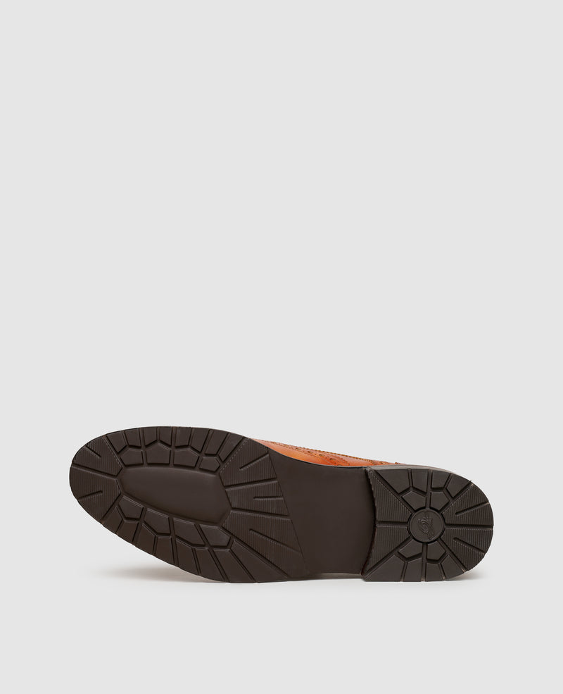 Shoepassion Zwiegenähte Full-Brogue Derby Herrenschuhe mit Toscana Calf Shoepassion Saisonale Angebote
