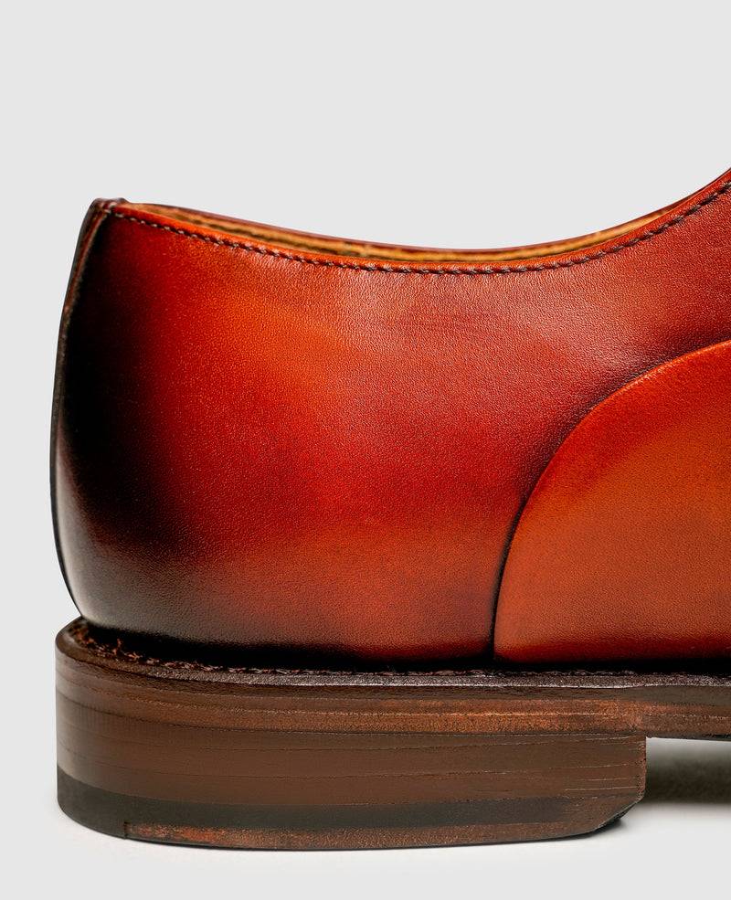 Shoepassion Eleganter Oxford Herrenschuh mit Handfinish Henry Stevens Shoepassion Sonderangebote