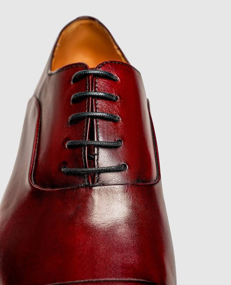Shoepassion Eleganter Oxford Herrenschuh mit Handfinish Henry Stevens Shoepassion Riesige Ersparnisse