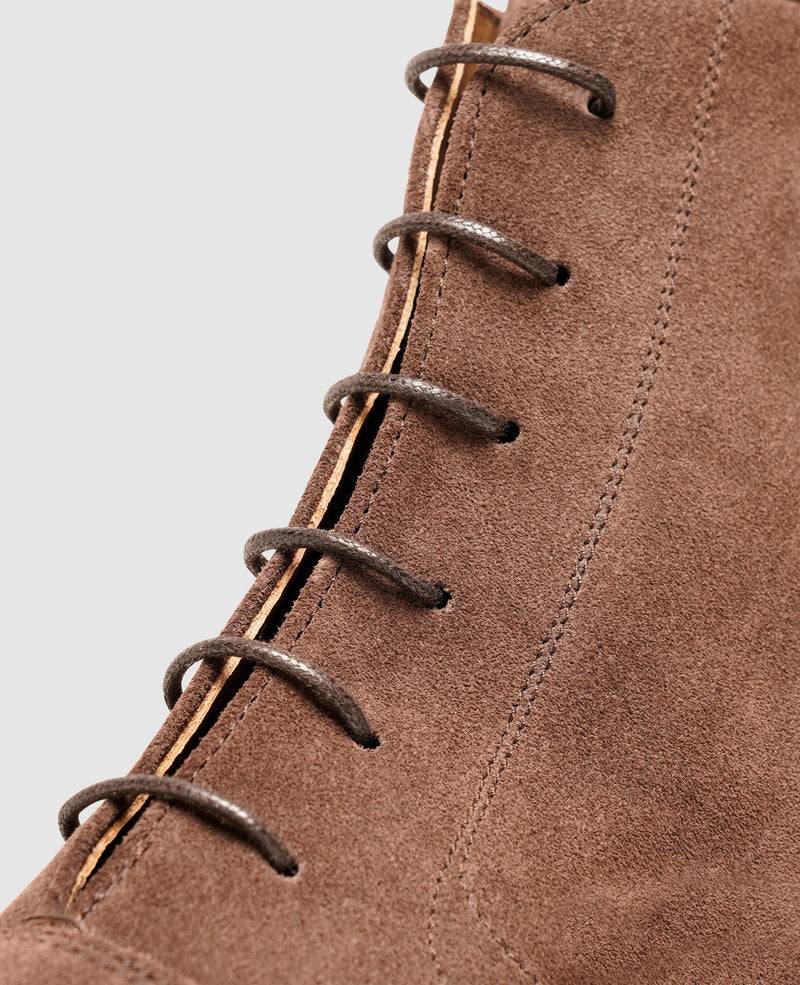 Shoepassion Rahmengenähte Herren-Schnürboots aus Rauleder Henry Stevens Shoepassion Letzte 3 Tage