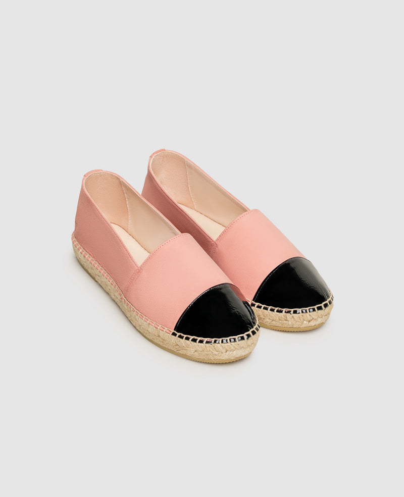 Shoepassion Damen-Espadrilles aus Nubuk und Lackleder Henry Stevens Shoepassion Online