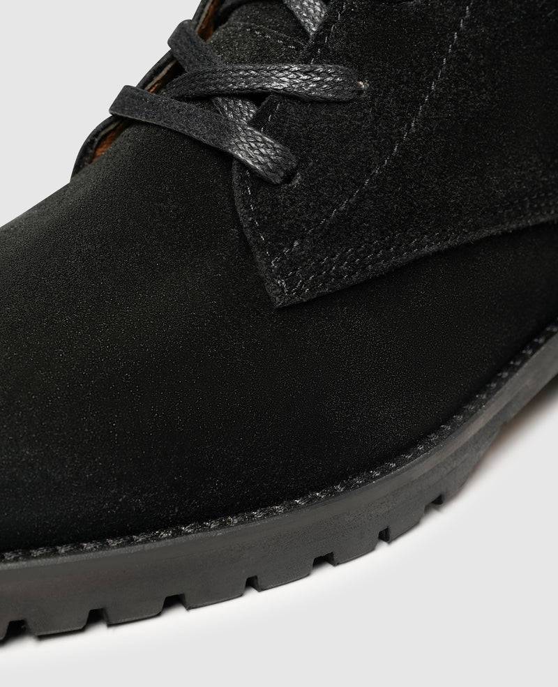 Shoepassion Schnürstiefel aus Velours für Damen Henry Stevens Shoepassion Outlet