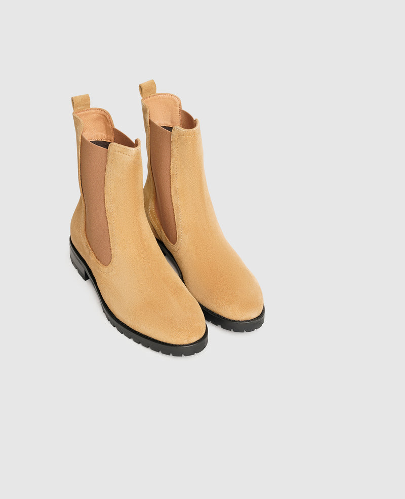 Shoepassion Chelsea Boots aus Velours für Damen Henry Stevens Shoepassion Schlussverkauf