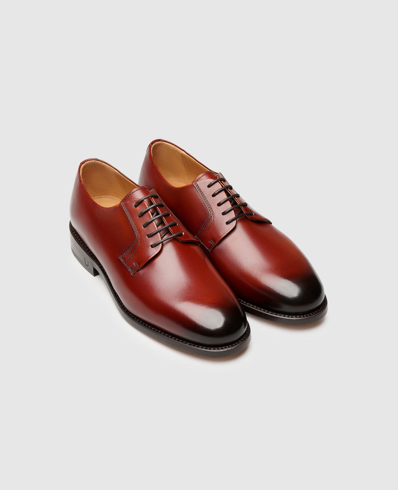 Shoepassion Rahmengenähter Blücher Damenschuh aus Glattleder Henry Stevens Shoepassion Fabrik Onlineshop