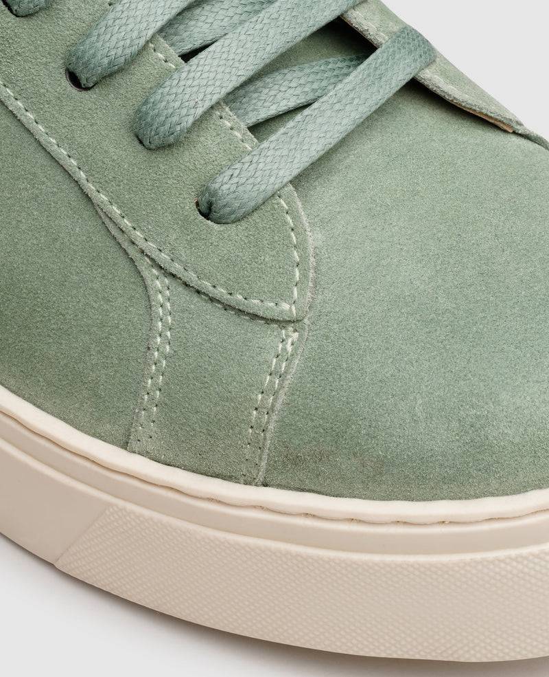 Shoepassion Moderner Damen-Sneaker aus Velours Henry Stevens Shoepassion Exklusivangebot
