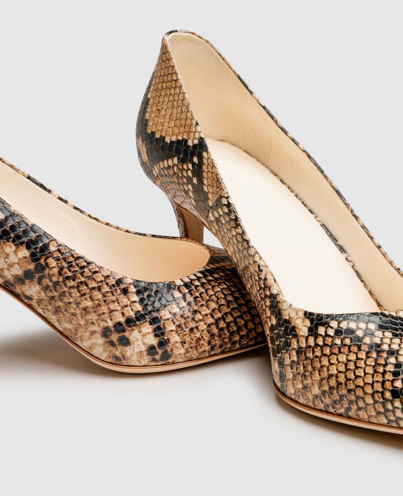 Shoepassion Elegante Damen-Pumps in Reptil-Optik Henry Stevens Shoepassion Heißer Verkauf