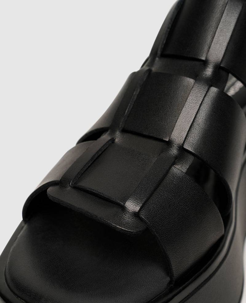 Shoepassion Angesagte Fischersandale mit Plateau-Sohle Vagabond Shoepassion Online Outlet