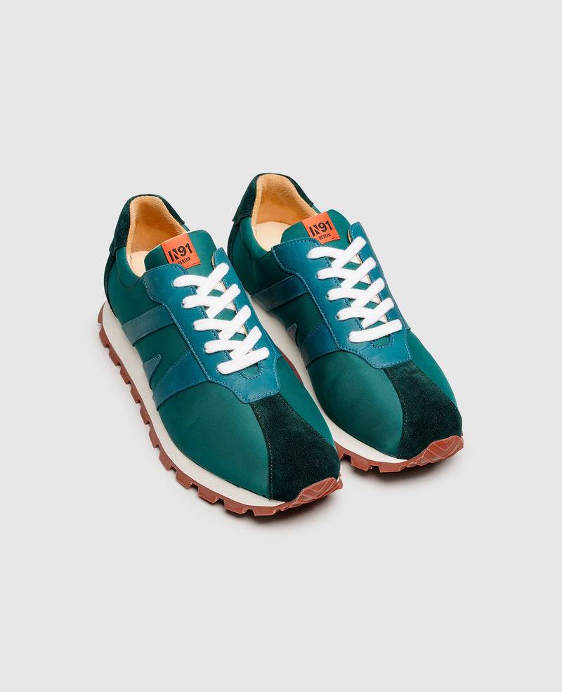 Shoepassion Angesagte Material-Mix-Runner für Damen| N91 bei Shoepassion Begrenzte Freigabe