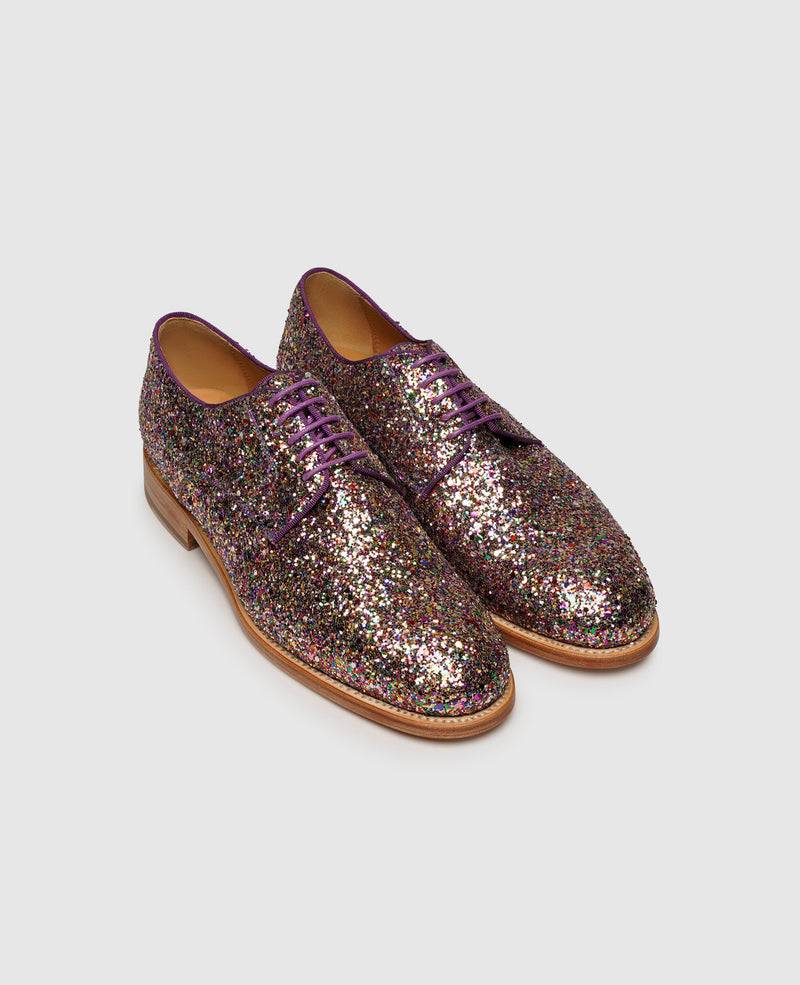 Shoepassion Rahmengenähter Derby Glitzer-Damenschuh Henry Stevens Shoepassion Bis zu 60% Rabatt