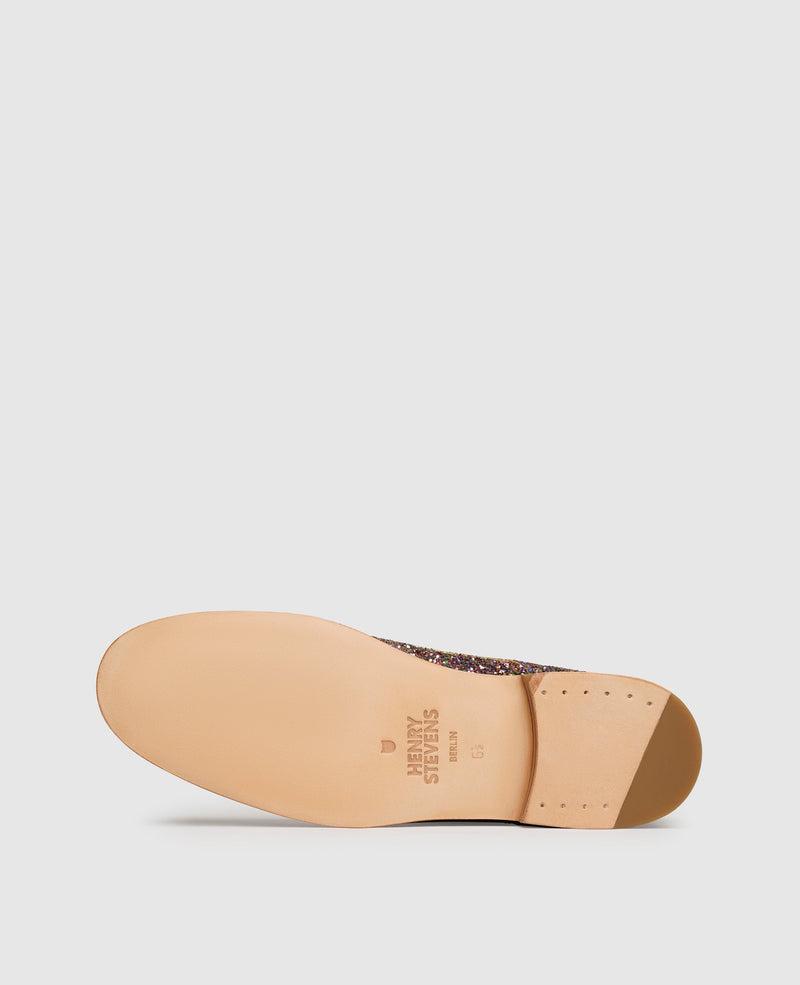 Shoepassion Rahmengenähter Derby Glitzer-Damenschuh Henry Stevens Shoepassion Bis zu 60% Rabatt