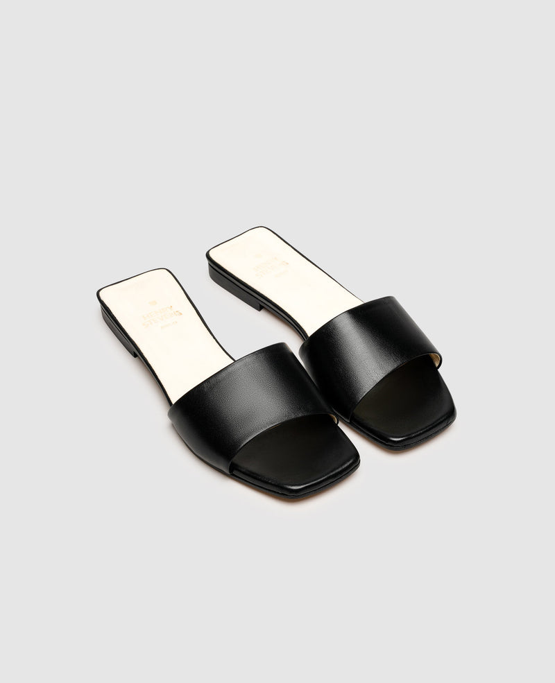 Shoepassion Karree-Sandale aus Glattleder für Damen Henry Stevens Shoepassion Sonderangebot der Fabrik