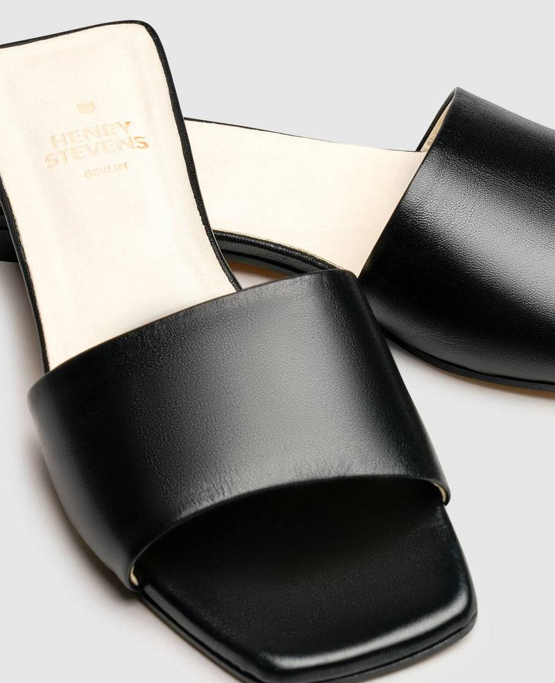 Shoepassion Karree-Sandale aus Glattleder für Damen Henry Stevens Shoepassion Sonderangebot der Fabrik