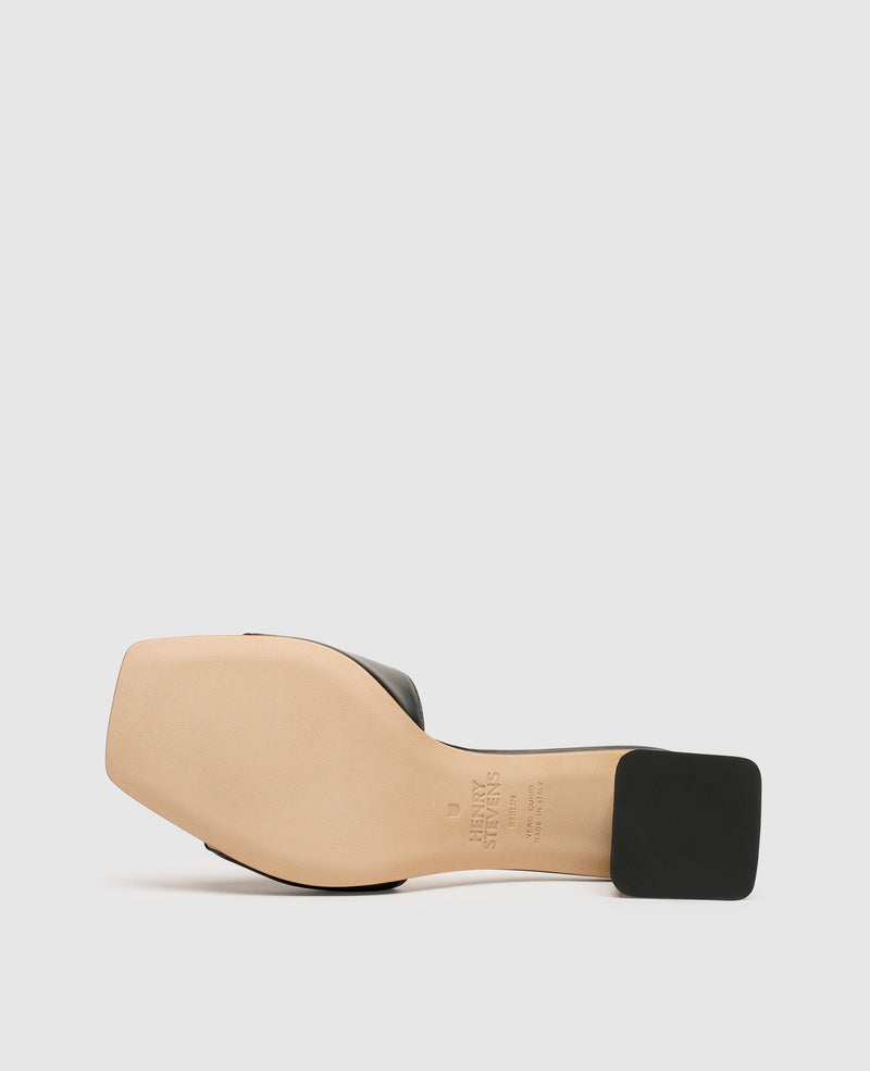Shoepassion Damen-Pantolette in angesagter Karree-Form Henry Stevens Shoepassion Clearance-Verkauf