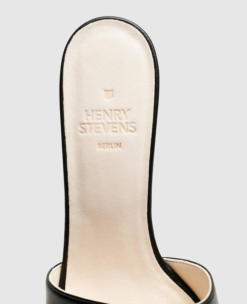 Shoepassion Damen-Pantolette in angesagter Karree-Form Henry Stevens Shoepassion Clearance-Verkauf