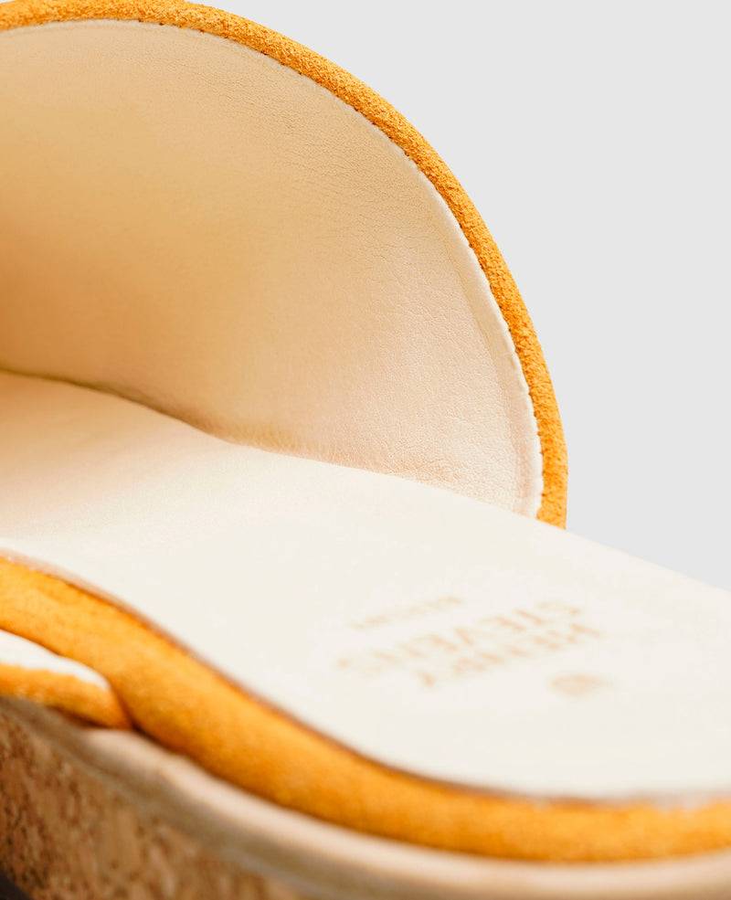 Shoepassion Leichte Damen-Mules mit Velours & Korksohle Henry Stevens Shoepassion Kostenloser Versand international
