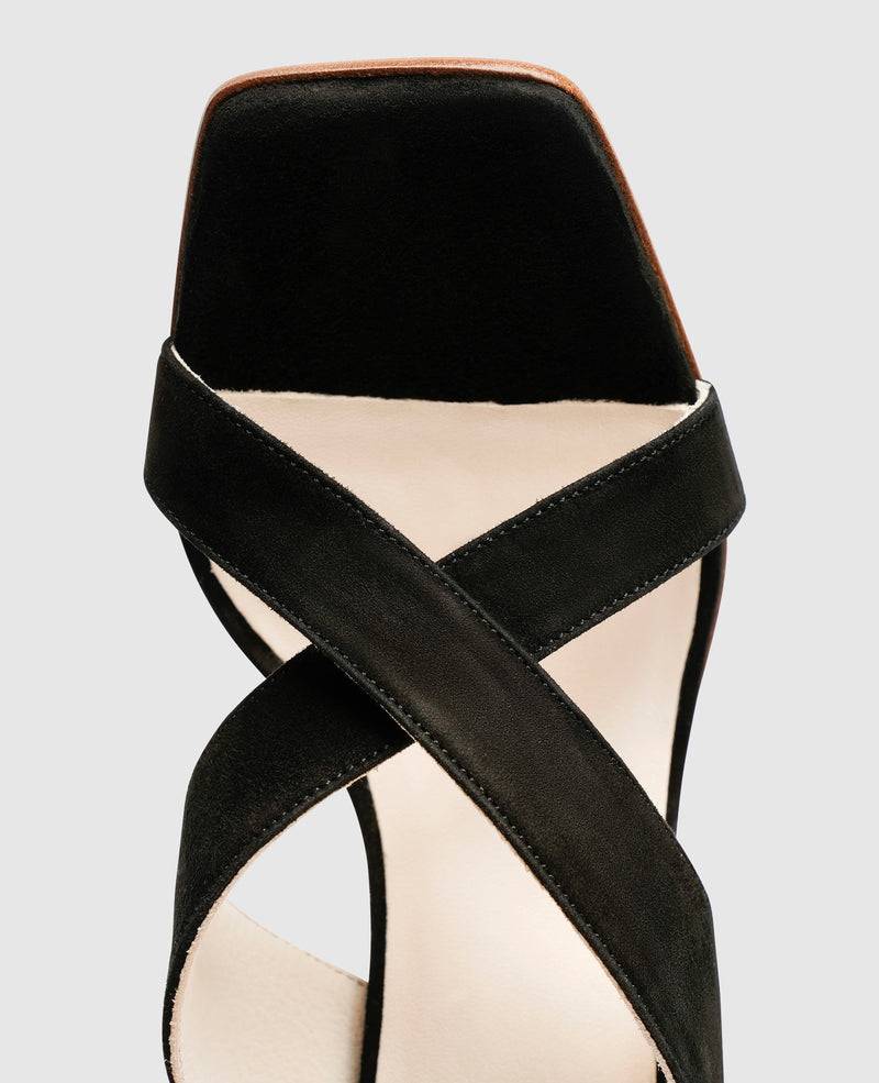 Shoepassion Elegante Damen-Pantolette mit Blockabsatz Henry Stevens Shoepassion Schlussverkauf