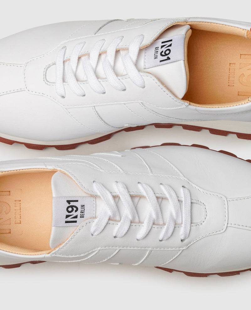 Shoepassion Modische Damen-Sneaker mit Material-Mix N91 bei SHOEPASSION Shoepassion Fabrikverkauf