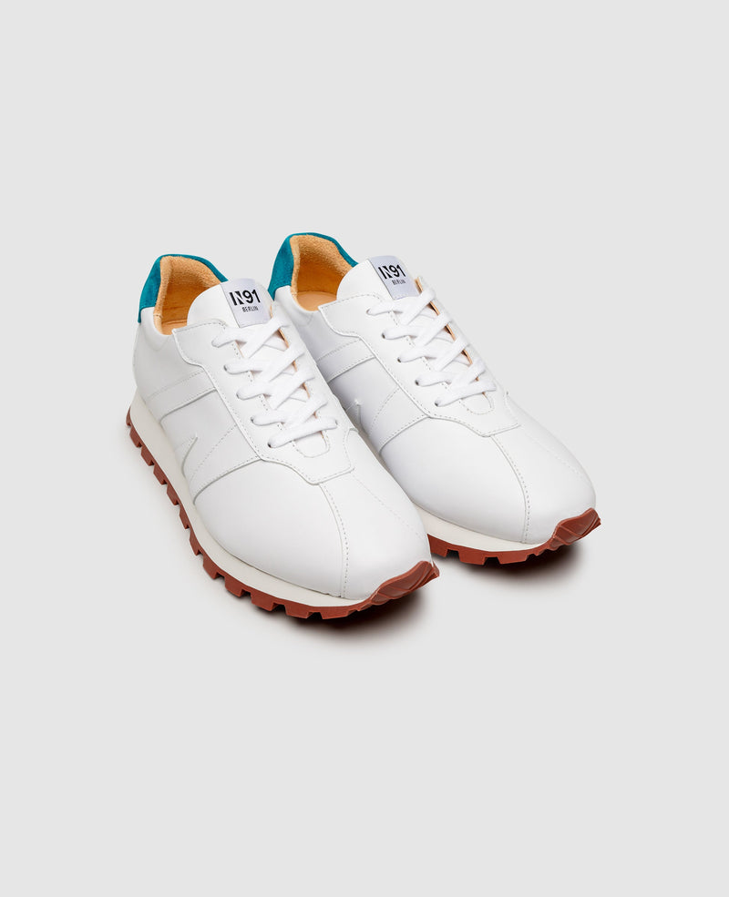 Shoepassion Modische Damen-Sneaker mit Material-Mix N91 bei SHOEPASSION Shoepassion Blitzverkäufe