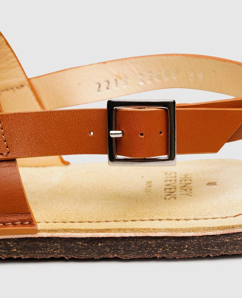 Shoepassion Leichte Herren-Sandale mit Leder-Fußbett Henry Stevens Shoepassion Großer Ausverkauf