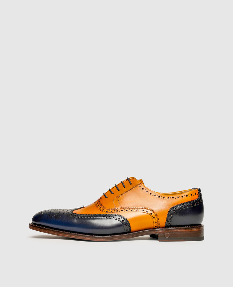 Shoepassion Klassischer Two Tone Herrenschuh aus Leder Henry Stevens Shoepassion Super Sparpreis