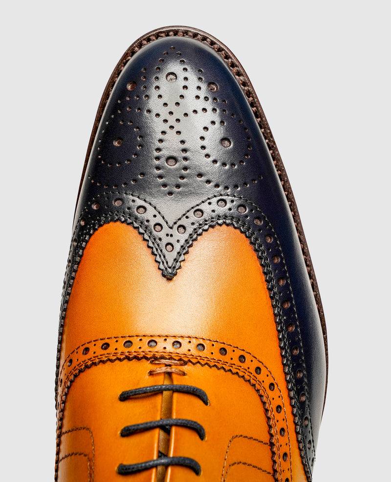 Shoepassion Klassischer Two Tone Herrenschuh aus Leder Henry Stevens Shoepassion Super Sparpreis