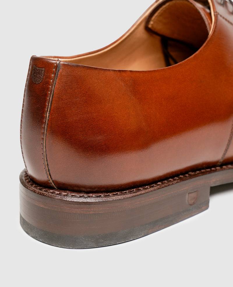 Shoepassion Elegante Half-Brogue Derby Herrenschuhe aus edlem Leder Shoepassion Kostenlose Rückgabe
