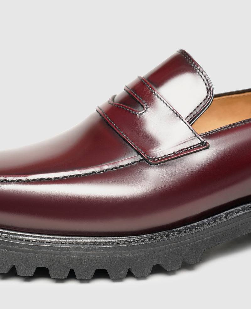 Shoepassion Modisch-elegante Herren Penny Loafer aus Leder Shoepassion Letzter Tag