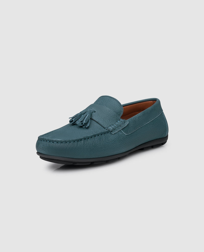 Shoepassion Feiner Herren-Mokassin aus geprägtem Nubuk Shoepassion Sonderangebot der Fabrik