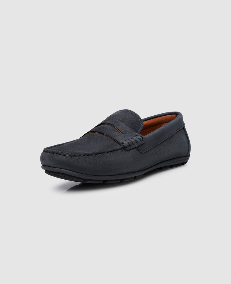 Shoepassion Feiner Herren-Mokassin aus geprägtem Nubuk Shoepassion Nur noch ein Tag übrig