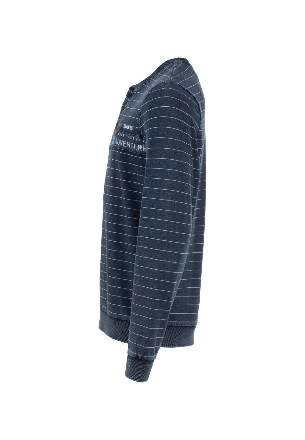 Sonia Originelli Leichtsweatshirt, 1/1 Arm, Henleykragen - Fashion, Damenmode, Herrenmode Räumungsverkauf