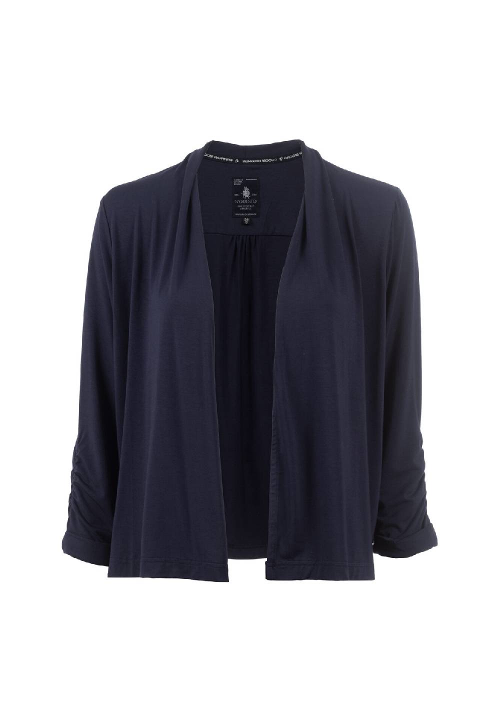 Sonia Originelli Sweatjacke, 3/4 Arm, Schalkragen - Fashion, Damenmode, Herrenmode Begrenzt auf 3 Tage