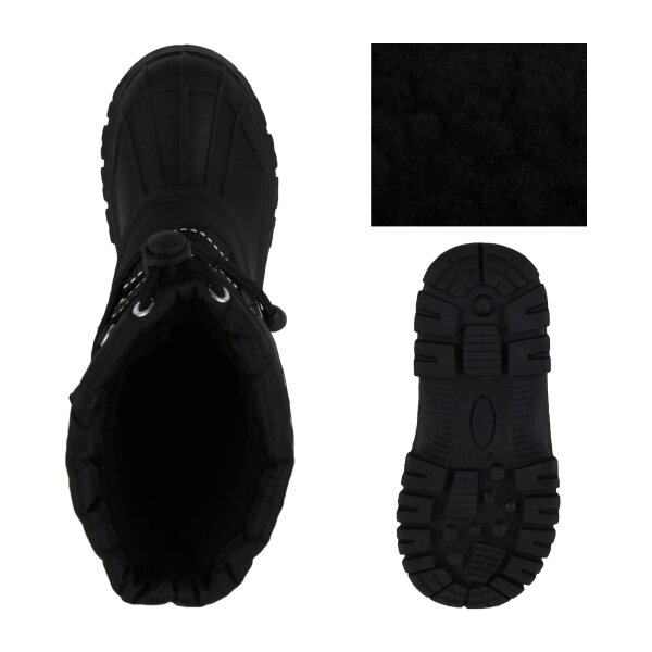 Stiefelparadies Kinder Winter Boots in Schwarz Exklusive Angebote