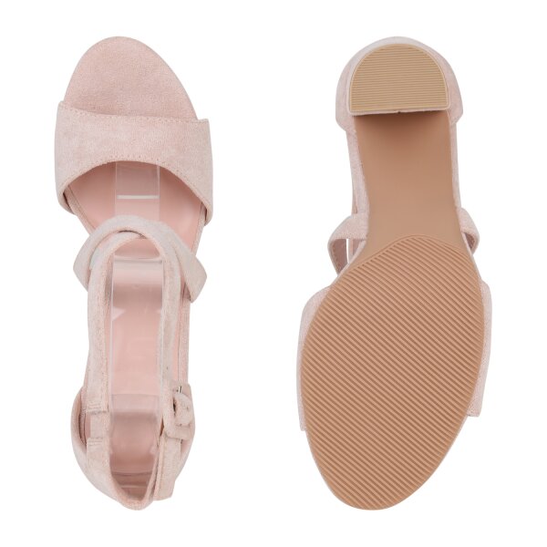 Stiefelparadies Damen High Heels in Rosa Tägliche Deals