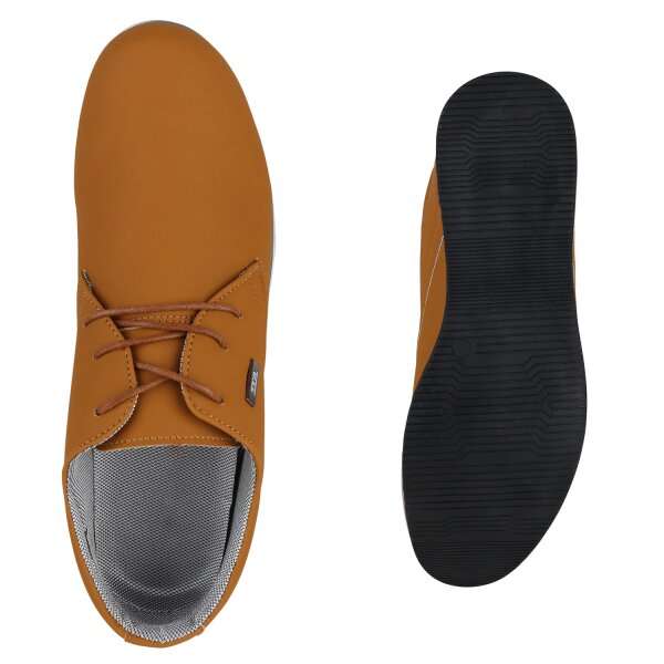 Stiefelparadies Herren Klassische Halbschuhe in Hellbraun JETZT KAUFEN
